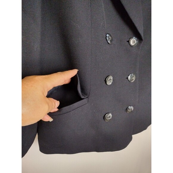 Vintage Valerie Steven’s  Wool Blazer Women’s Button Down Size 10 - Picture 8 of 13